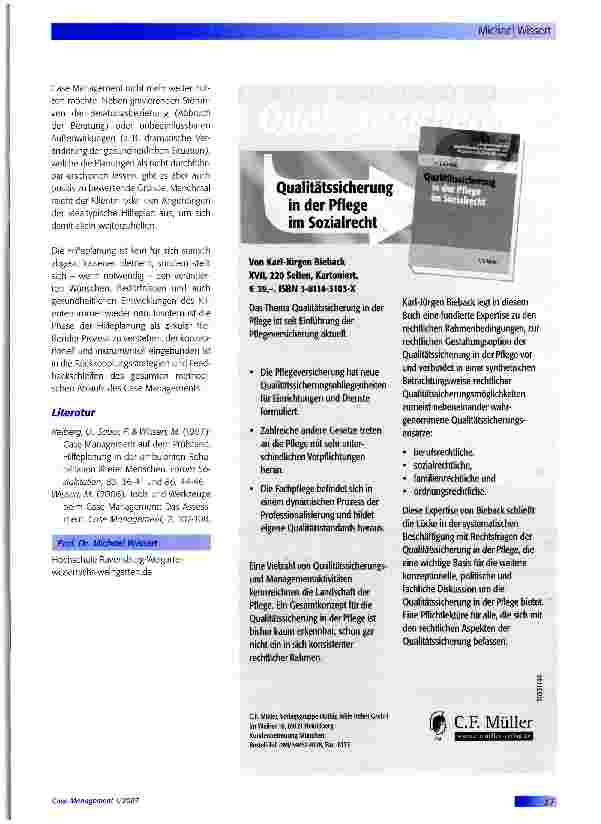 Vorschauseite 3: Tools und Werkzeuge beim Case Management: Die Hilfeplanung