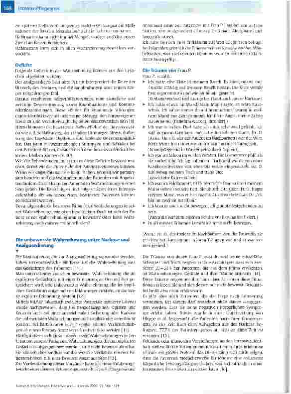 Vorschauseite 3: Erfahrungen, Erlebnisse und Erleben des analgosedierten, beatmeten Patienten