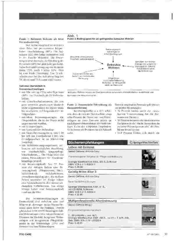 Vorschauseite 4: Zukunft Wohnen mit Demenz