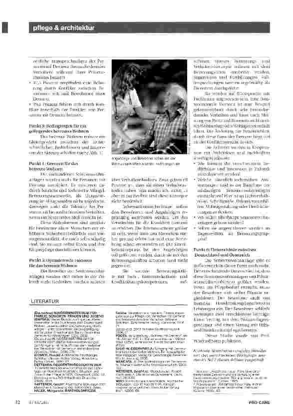 Vorschauseite 5: Zukunft Wohnen mit Demenz