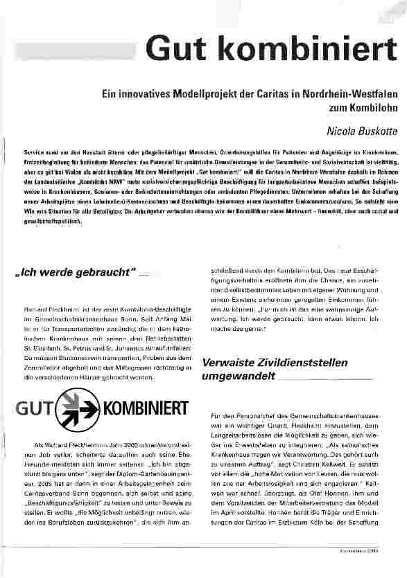Vorschauseite 1: Gut kombiniert