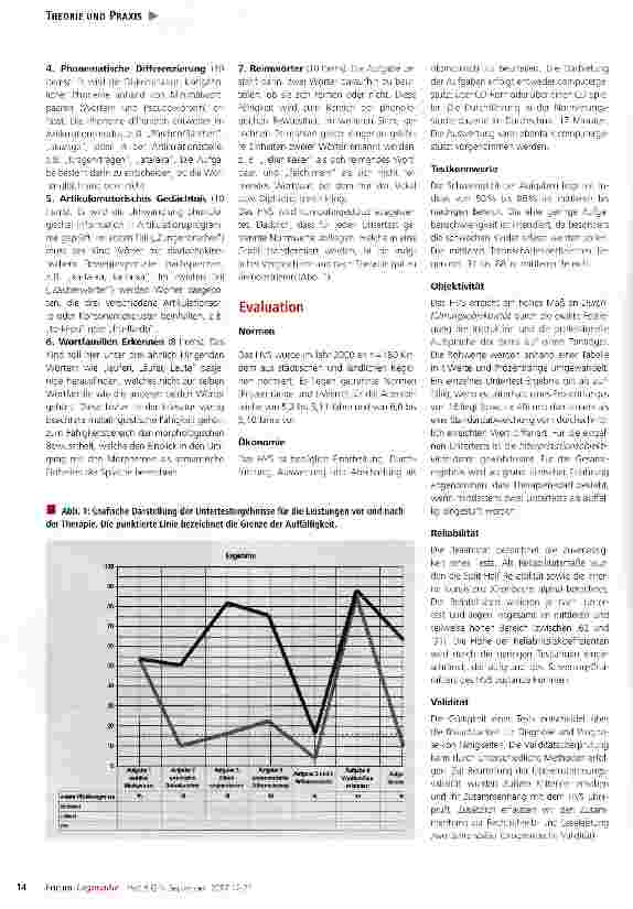 Vorschauseite 3: Das Heidelberger Vorschulscreening zur auditiven Wahrnehmung und Sprachverarbeitung (HVS) in der logopädischen Diagnostik