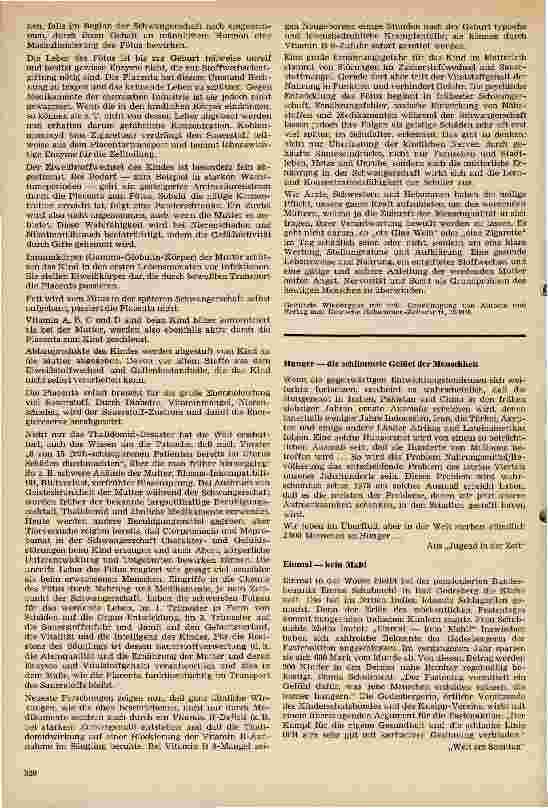 Vorschauseite 4: Die Ernährung und ihre Auswirkung auf die Mutter und ihr ungeborenes Kind