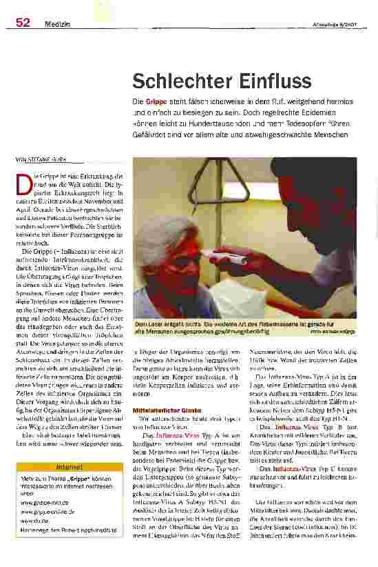 Vorschauseite 1: Schlechter Einfluss