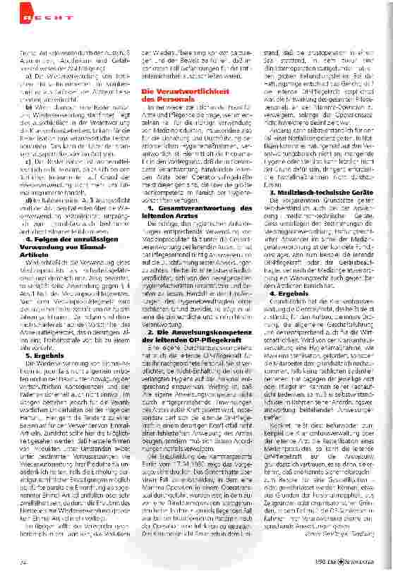 Vorschauseite 2: Die Wiederverwendung von Einmal-Artikeln