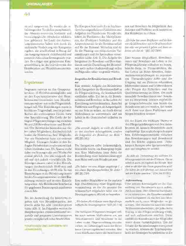 Vorschauseite 4: „Es müsste so ein bisschen System in der Arbeit sein!“ Eine qualitative Studie zur Mitwirkung von Heimbeiräten in Pflegeeinrichtungen: Ergebnisse aus Fokusgruppenbefragungen und E…