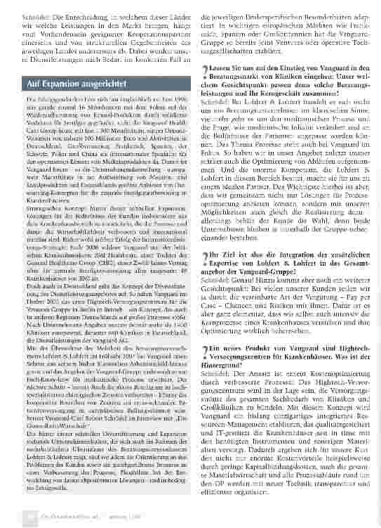 Vorschauseite 2: Mehr Effizienz durch innovative Dienstleistungen