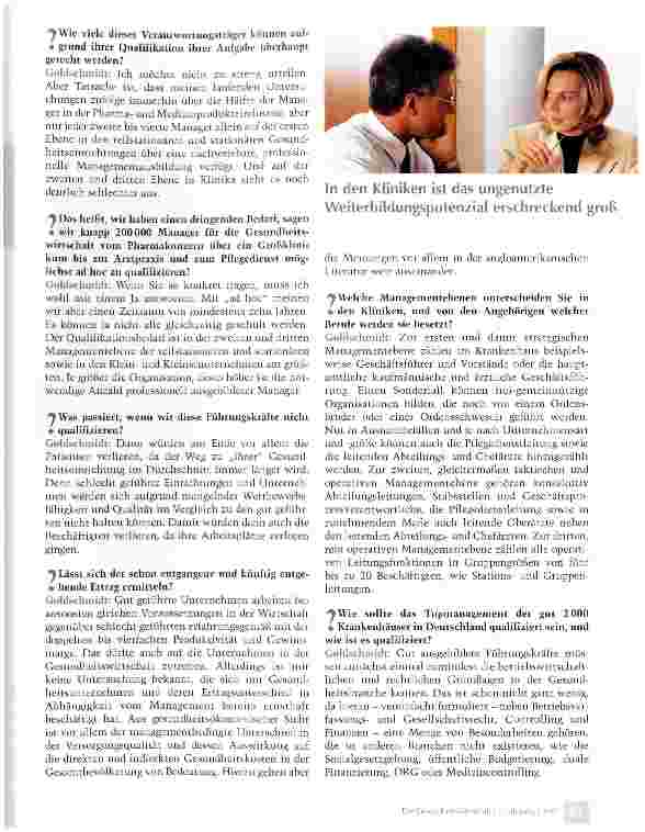 Vorschauseite 2: Es fehlen Tausende von qualifizierten Managern