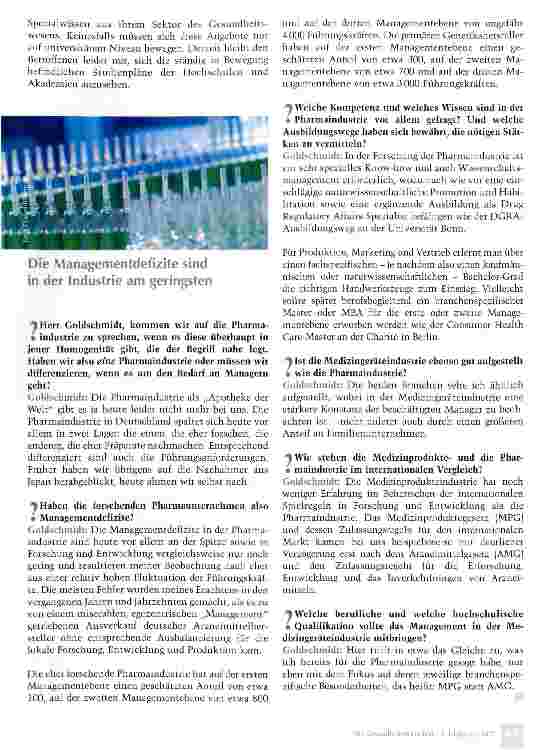 Vorschauseite 4: Es fehlen Tausende von qualifizierten Managern