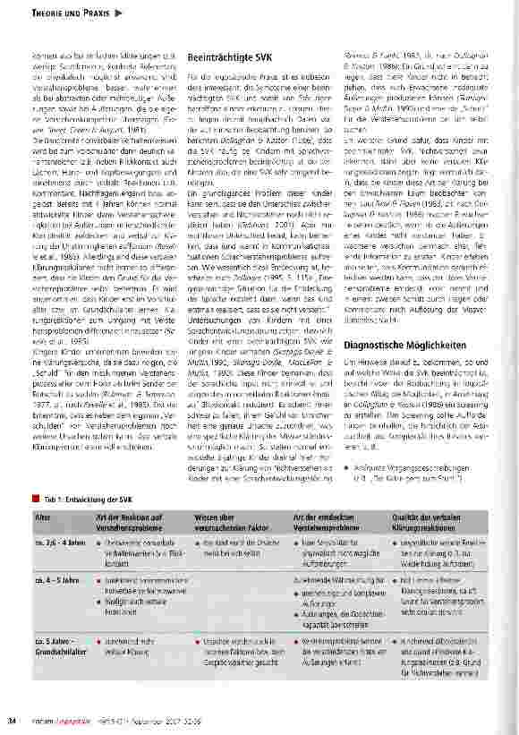 Vorschauseite 3: Sprachverstehenskontroile - Ein wichtiger Ansatzpunkt in der Therapievon Sprachverstehensstorungen