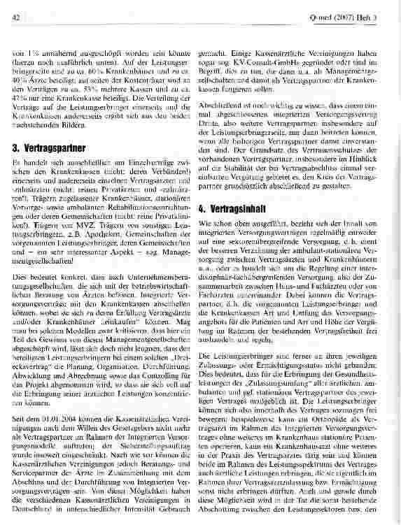Vorschauseite 2: Integrierte Versorgungsmodelle-Veränderung de Versorgungslandschaft?