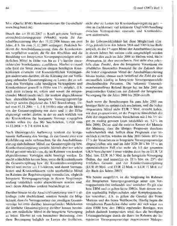 Vorschauseite 4: Integrierte Versorgungsmodelle-Veränderung de Versorgungslandschaft?