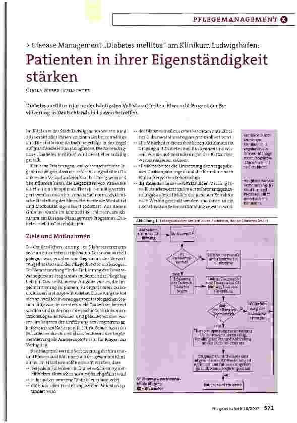 Vorschauseite 1: Patienten in ihrer Eigenständigkeit stärken