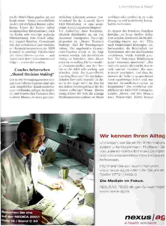 Vorschauseite 2: Gesundheits-Coaching von der Kasse