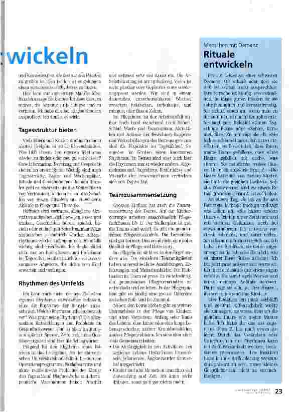 Vorschauseite 2: Den eigenen Rhythmus entwickeln