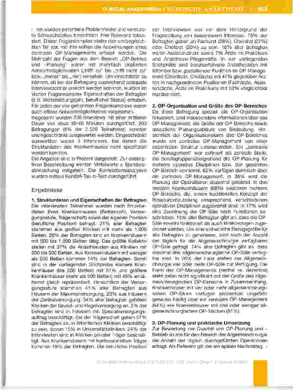 Vorschauseite 3: Wirksamkeit, Schwachstellenanalyse und Verbesserungspotentiale des OP-Managements im Krankenhaus