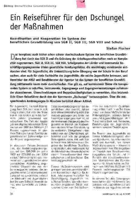 Vorschauseite 1: Ein Reiseführer für den Dschungel der Maßnahmen