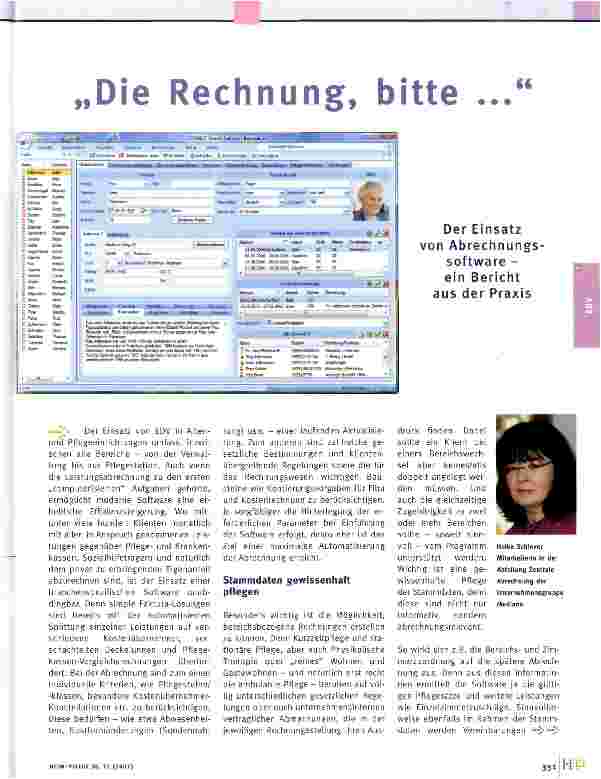 Vorschauseite 1: Die Rechnung, bitte