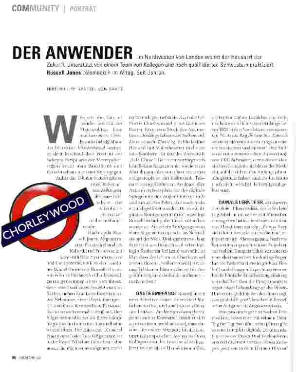 Vorschauseite 1: DER ANWENDER