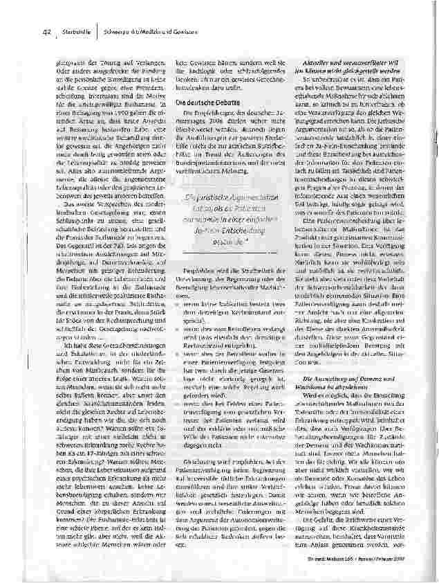 Vorschauseite 2: Wenn Töten zur Behandlung wird