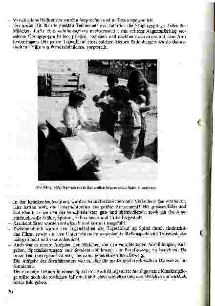 Vorschauseite 2: Schnuppern in der Krankenpflege