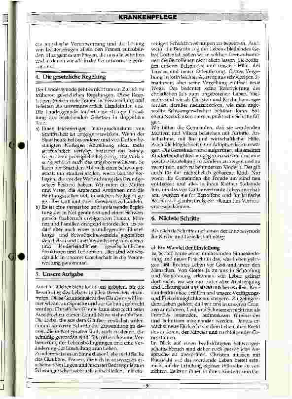 Vorschauseite 2: Schwangerschaftsabbruch und Bewahrung des Lebens