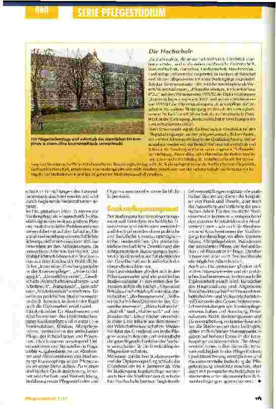 Vorschauseite 4: In Osnabrück gibt es keine Sonderangebote für die Pflege