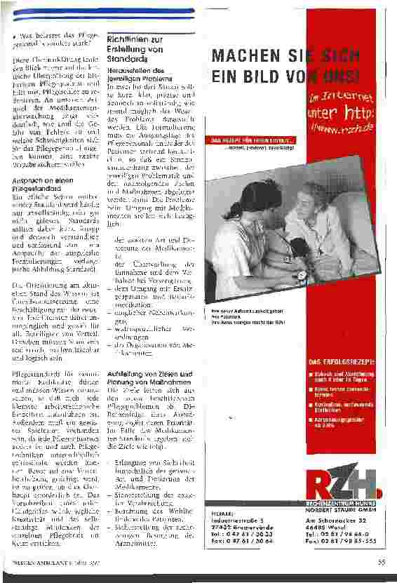 Vorschauseite 2: Die Bedeutung von Pflegestandards am Beispiel Umgang mit Medikamenten