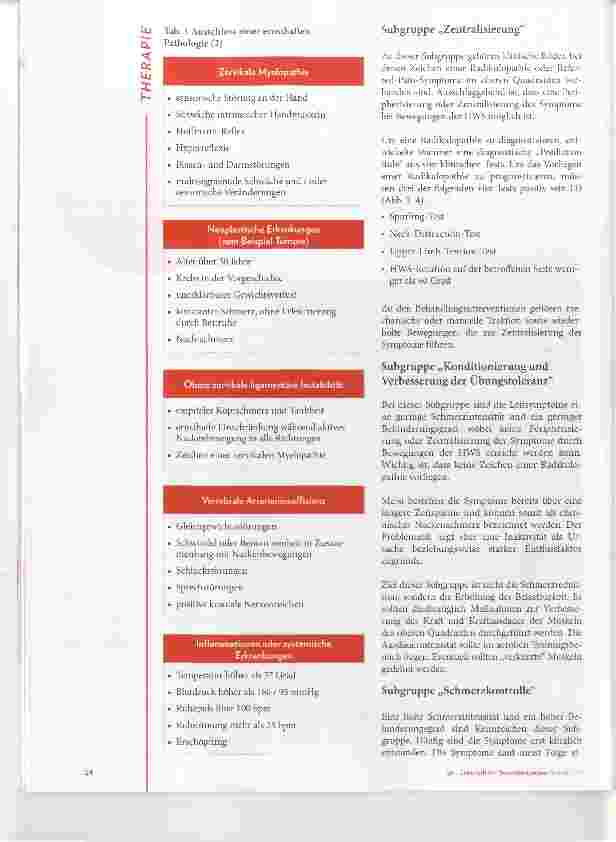 Vorschauseite 3: Subklassifikation für die Halswirbelsäule