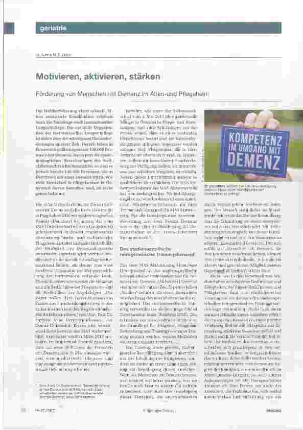 Vorschauseite 1: Motivieren, aktivieren, stärken