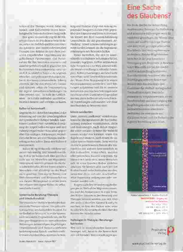 Vorschauseite 2: Neugier, Respekt und Unterstützung Systemische Beratung und Therapie im interkulturellen Kontext