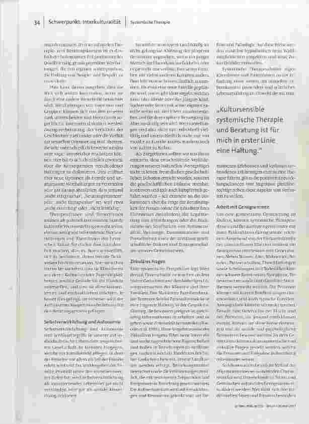 Vorschauseite 3: Neugier, Respekt und Unterstützung Systemische Beratung und Therapie im interkulturellen Kontext