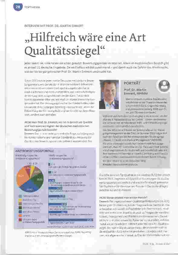 Vorschauseite 1: Hilfreich wäre eine Art Qualitätssiegel