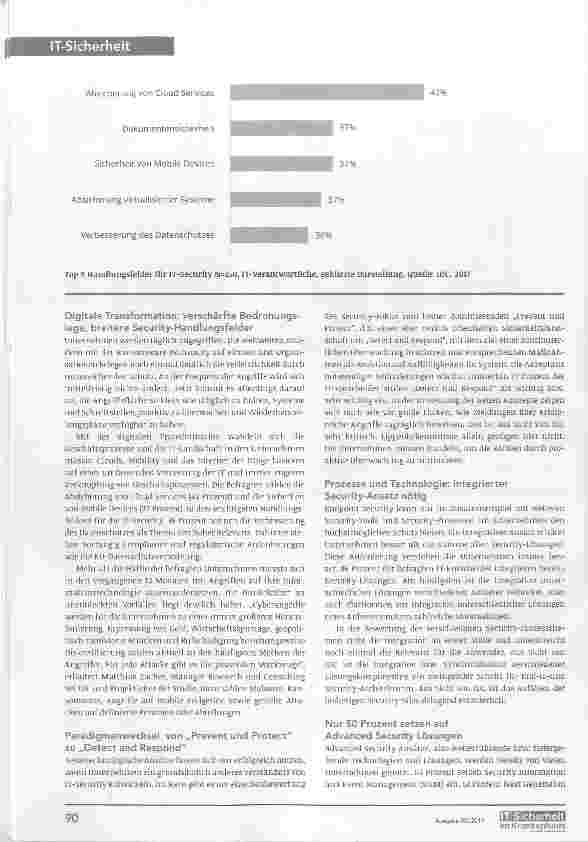Vorschauseite 2: Advanced Security-Lösungsansätze fordern die IT heraus