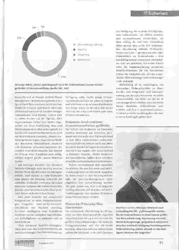 Vorschauseite 3: Advanced Security-Lösungsansätze fordern die IT heraus