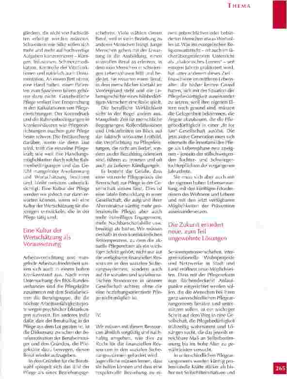 Vorschauseite 4: Pflege als Beziehungsgeschehen