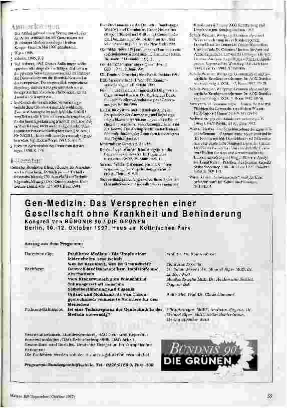 Vorschauseite 6: Risiko Erbgut Krankenversicherung und Genetik