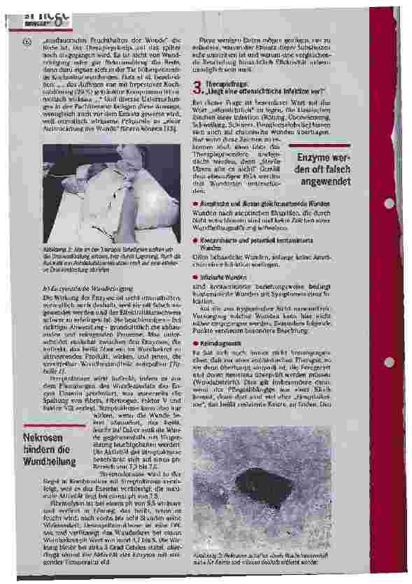 Vorschauseite 2: Dekubitus-Therapie Teil 2: Die entscheidenden Therapiefragen
