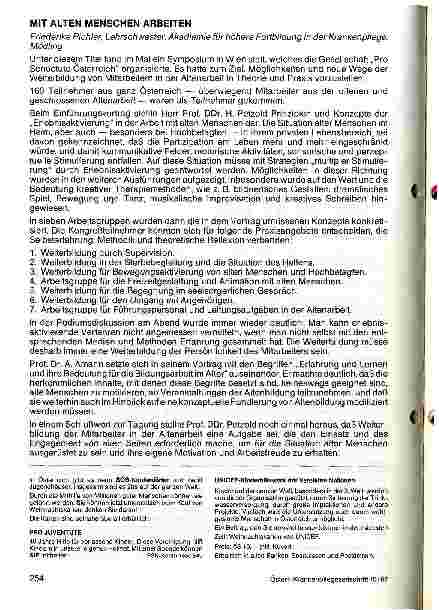 Vorschauseite 1: Mit alten Menschen arbeiten