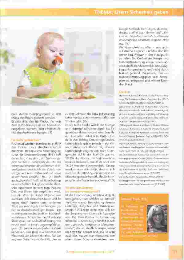 Vorschauseite 3: Baby-led Weaning: Was ist dran an der Beikost nach Bedarf?