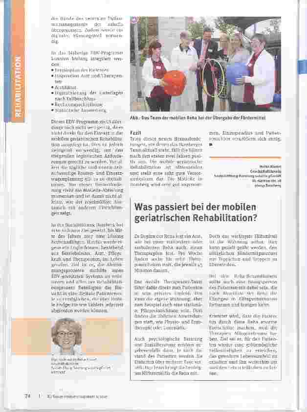 Vorschauseite 2: Mobile geriatrische Rehabilitation
