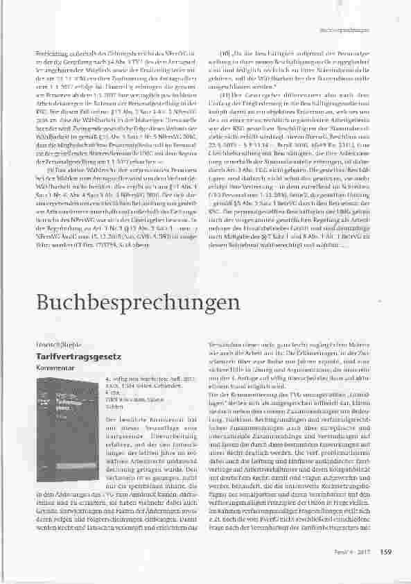 Vorschauseite 2: Beendigung der Mitgliedschaft im Personalrat aufgrund von Personalgestellung zu privatrechtlich organisiertem Betrieb