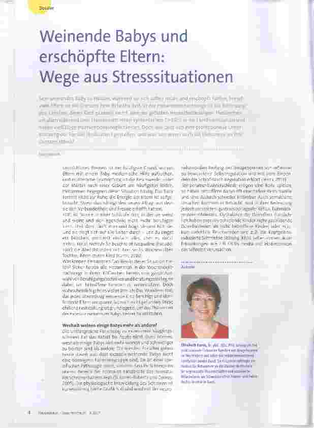 Vorschauseite 1: Weinende Babys und erschöpfte Eltern: Wege aus Stresssituationen