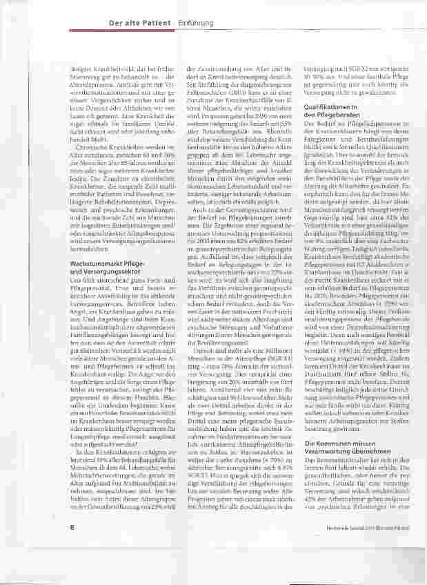Vorschauseite 3: Die ergraute Gesellschaft
