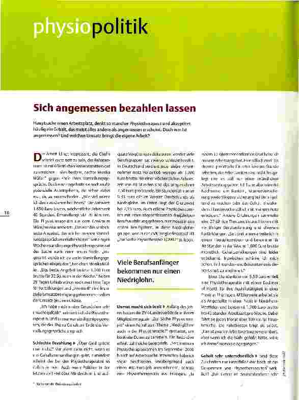 Vorschauseite 1: Sich angemessen bezahlen lassen