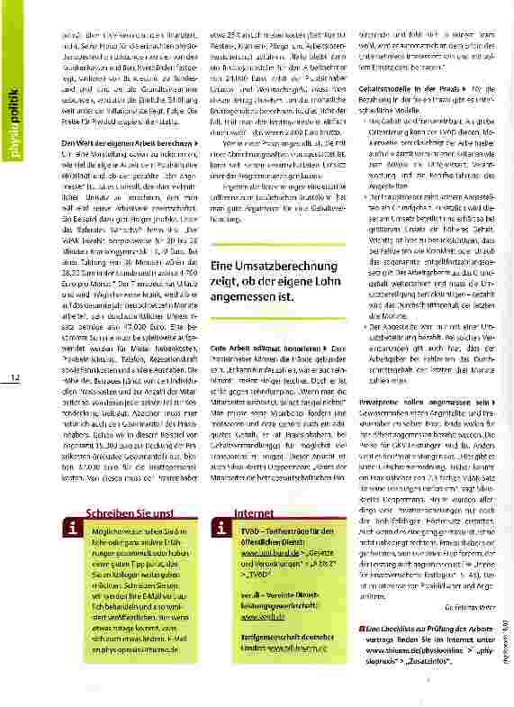 Vorschauseite 3: Sich angemessen bezahlen lassen