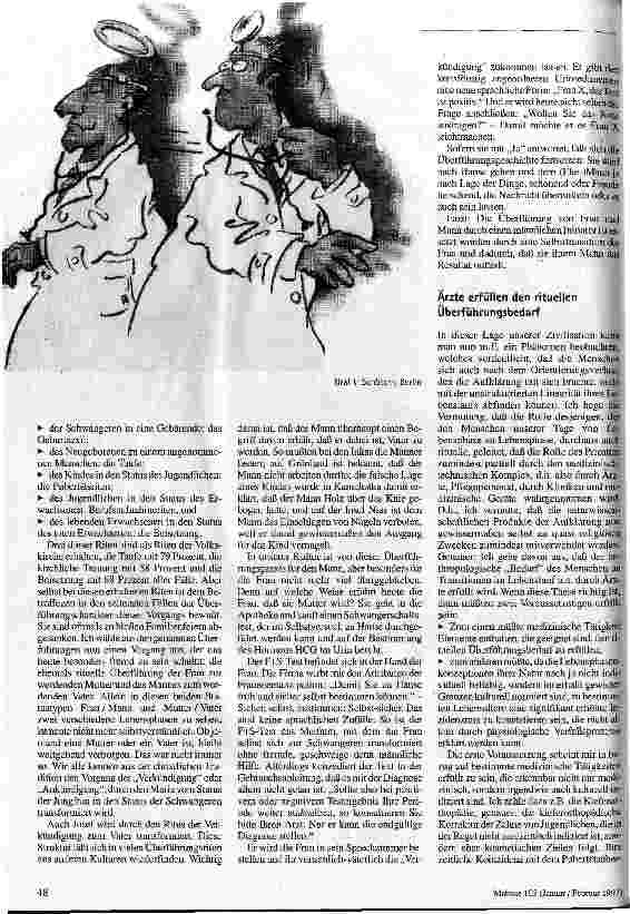 Vorschauseite 4: Die priesterliche Funktion des medizinischen Gewerbes.
