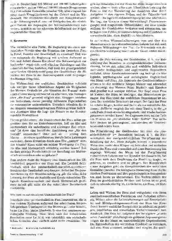 Vorschauseite 4: Ohne Gleichberechtigung und Leitbild: Das starke Geschlecht Bericht und Kommentar über die Frauenquote