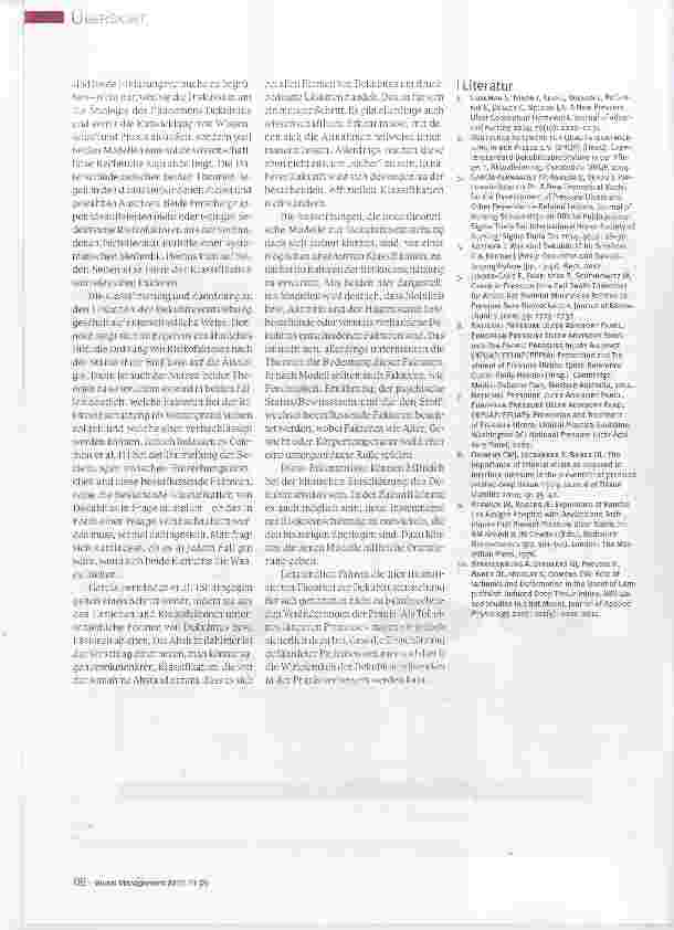 Vorschauseite 5: Zur Ätiologie von Dekubitus Neue theoretische Modelle und ihre möglichen Folgen