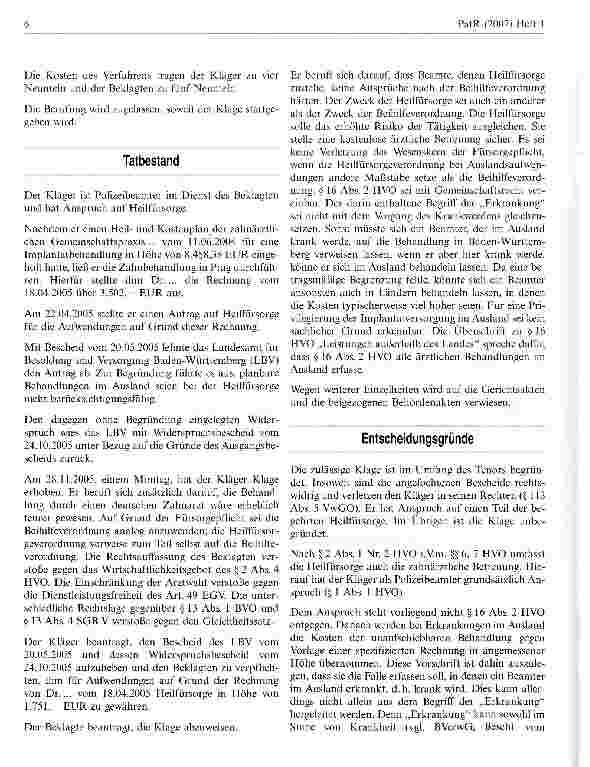 Vorschauseite 2: Erkrankung bedeutet Krankwerden